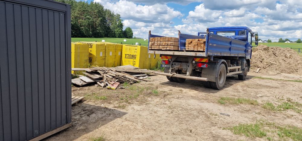 Żwir, piasek, czarnoziem, usługi transportowe 3-10t