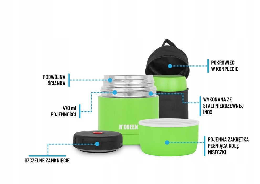 Termos obiadowy na zupę lunch