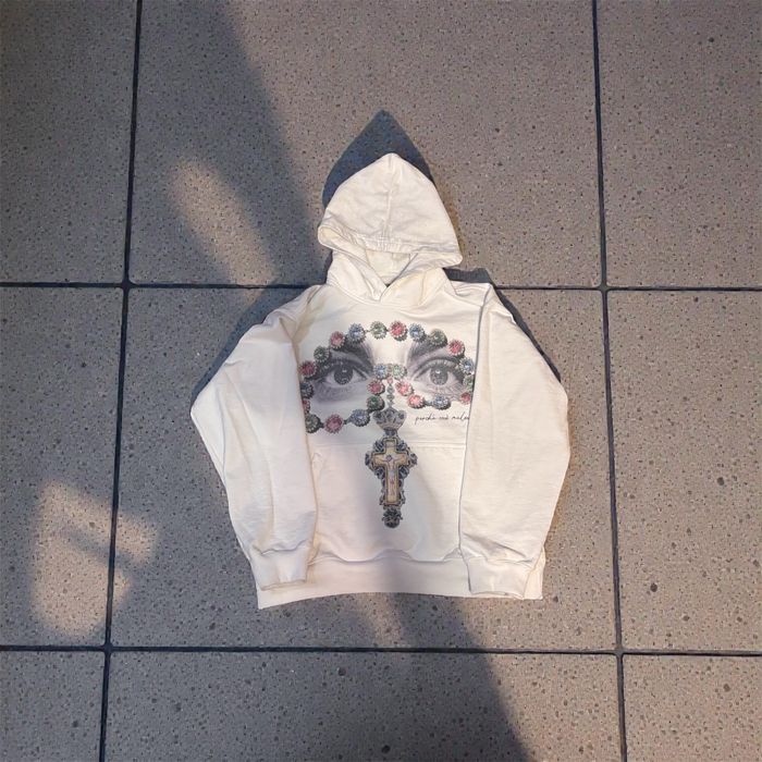 biała bluza y2k