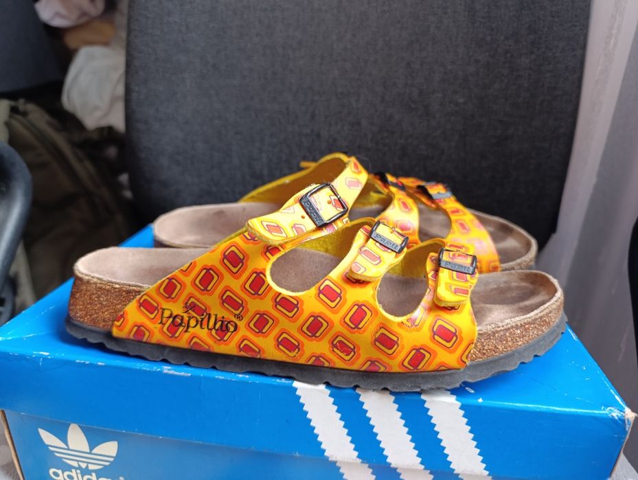 Оригінальні сандалі Мюли, тапочки, домашние тапочки Papillio от  BIRKENSTOCK  р. 39 / 250 / L8 M6.