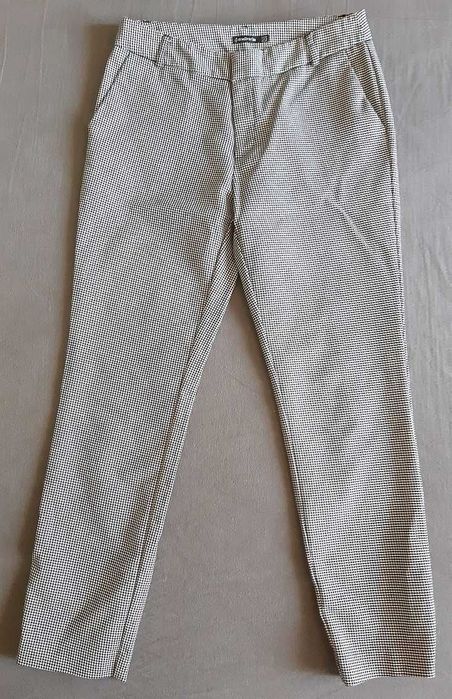 Spodnie w pepitkę Stradivarius