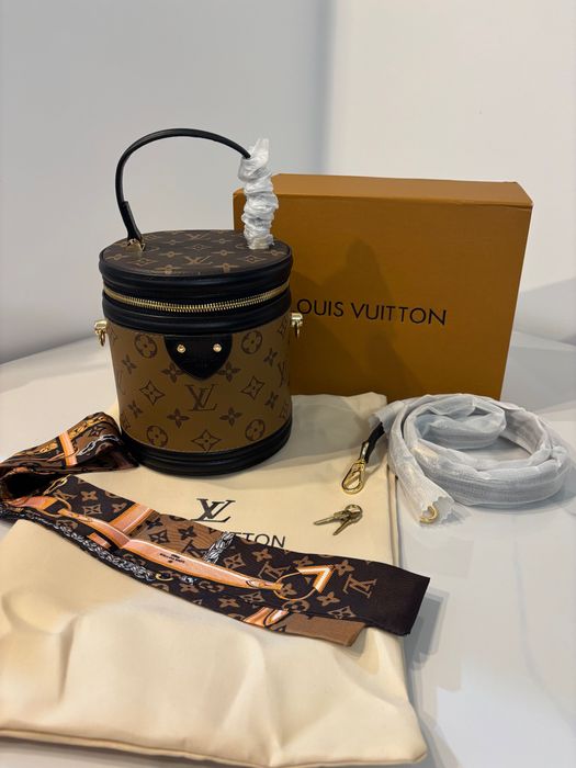 Nowa torebka kuferek Louis Vuitton z workiem i pudełkiem Gucci Dior