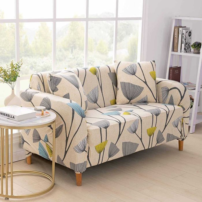 Pokrowiec na sofę kanapę elastyczny 135- 170 cm 2 osobową J161
