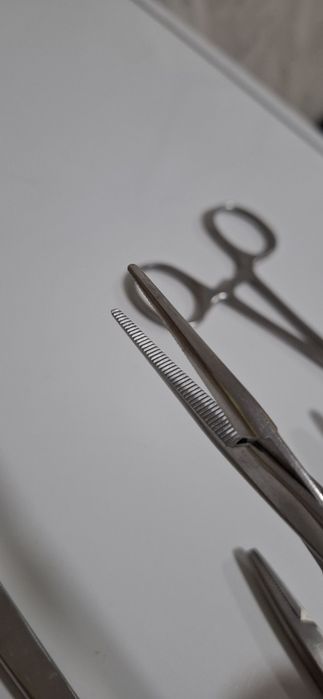 Хірургічний інструмент/голкотримач Матьє/затискач