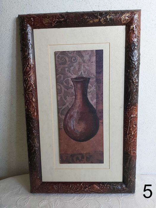 Vários quadros de parede decorativos (ver fotos)