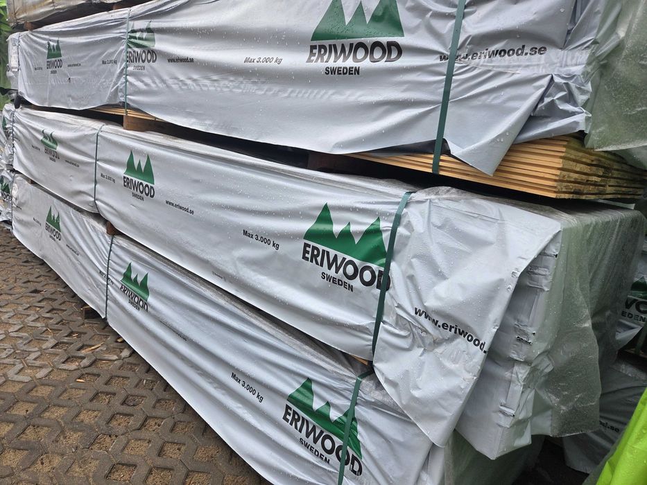 Deska świerk 23x120 - deskowanie dachu - podłoga - RAUSPUND VI |  4xPW