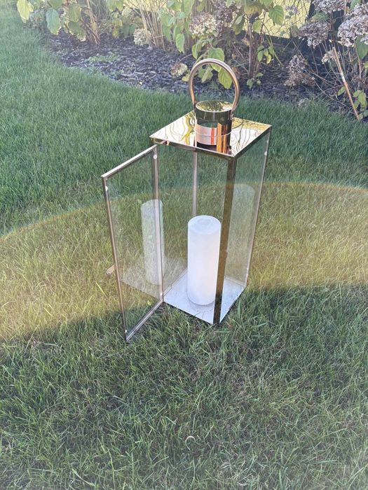 Latarenka lampion na taras do ogrodu Halloween świece Barcelona