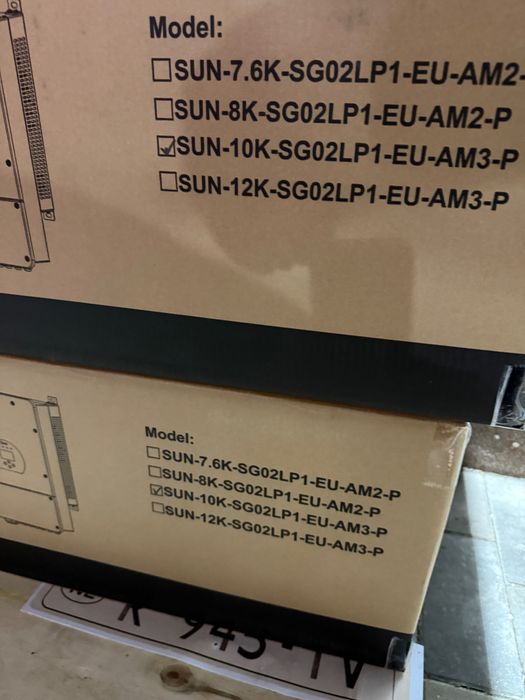 гібридний інвертор Deye SUN-10K-SG01HP3-EU-AM2 12KW,