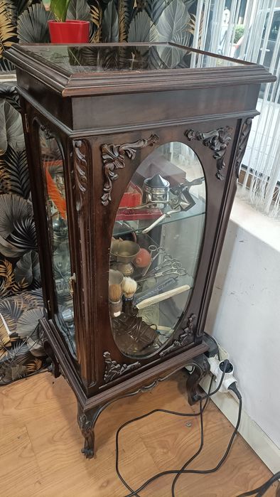 Conjunto de utensílios de barbeiro vintage