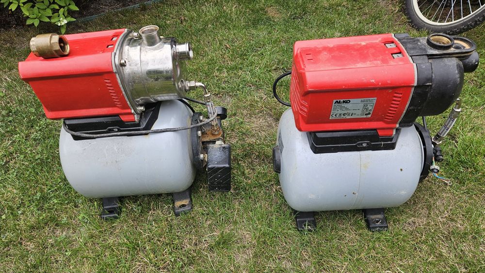 2 hydrofory ALKO HW 3000/3500 uszkodzony