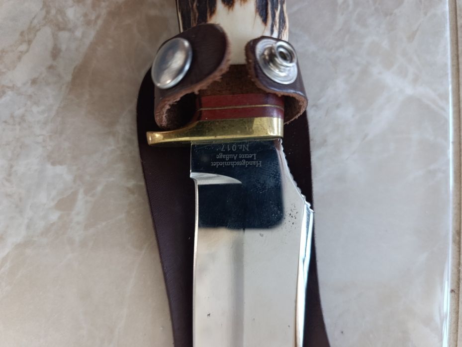 Нож туристический linder solingen