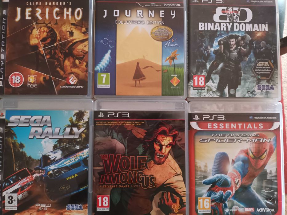 Baixa de preços - jogos PS3 raros para colecionadores
