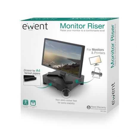 Plataforma para Monitor com gaveta útil