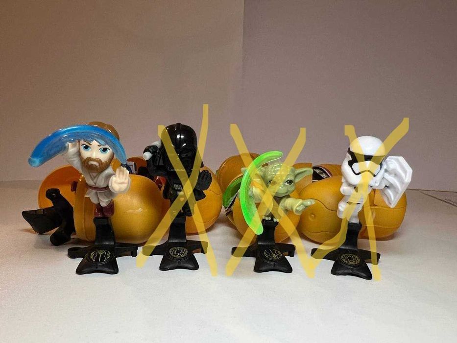 Фигурки из Star Wars Звездные войны Kinder surprise