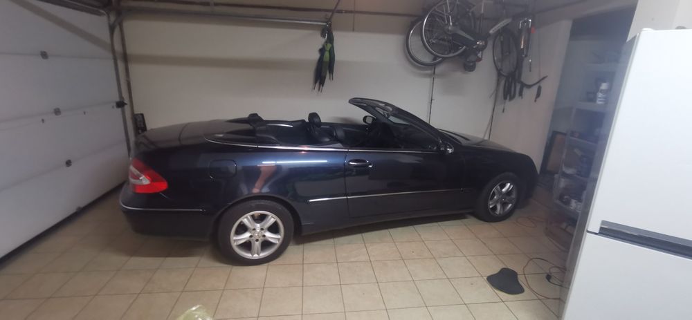 Mercedes clk kabriolet. Bezwypadkowy Pierwszy lakier