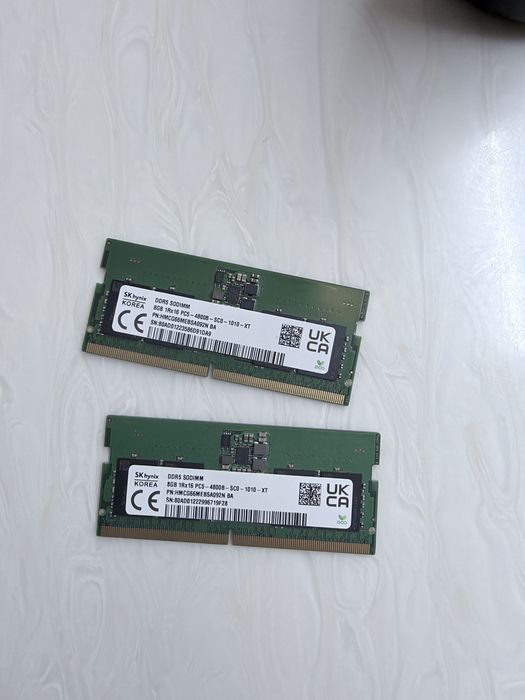 SK Hynix DDR5 SODIMM 5600 2x8gb