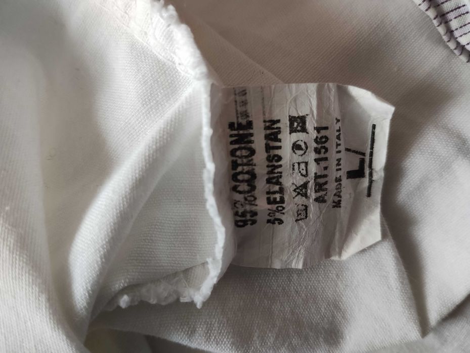 Spodenki białe cienki