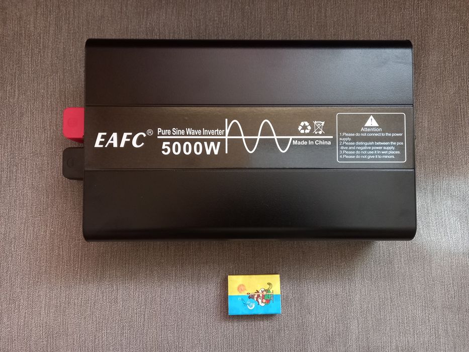 Мощный инвертор 12-220V, правильная синусоида,чистый синус, 5000W