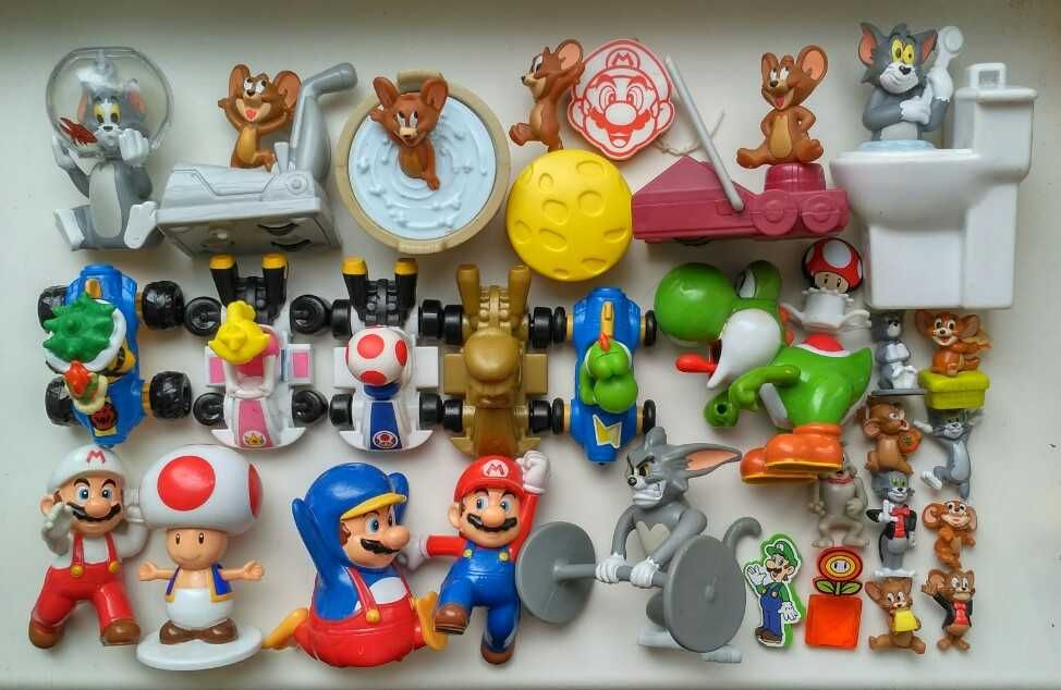 Фигурки том и джери марио Mario Tom Jerry игрушки