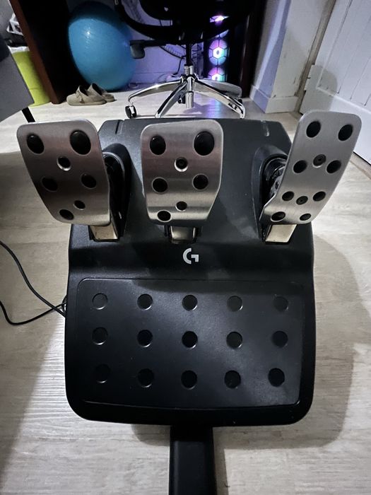 Volante g923 + pedais
