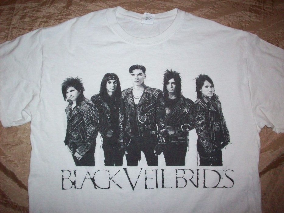 Футболка мэрч Gildan с рисунком принтом Black Veil Brides