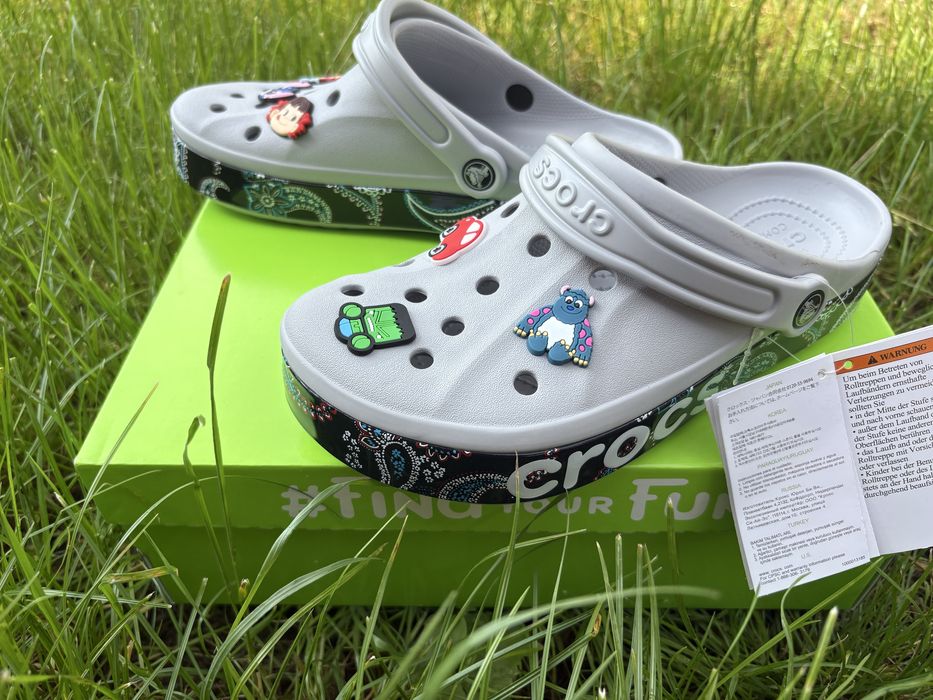 Крокси жіночі сірі Crocs сірого кольору 39, 40/41 розмір