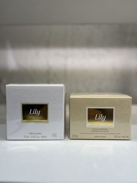 KIT LILY creme e perfume (O BOTICÁRIO)