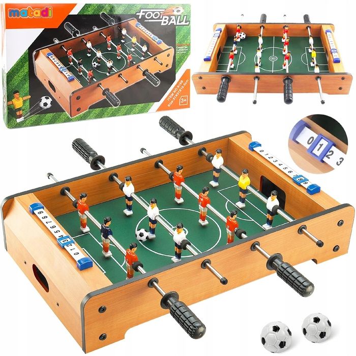 Stół do pilkarzyków Gra piłkarzyki Stół 49x50x11cm