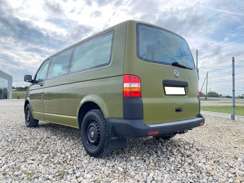 Volkswagen Transporter / Caravelle 2.5 TDI 4Motion 4x4 2008/2009 Blokada Mostu Wojskowy Niski Przebieg