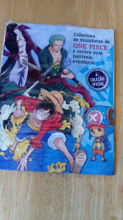 Boneco miniatura da colecção One Piece  mais fascículo  correspondente