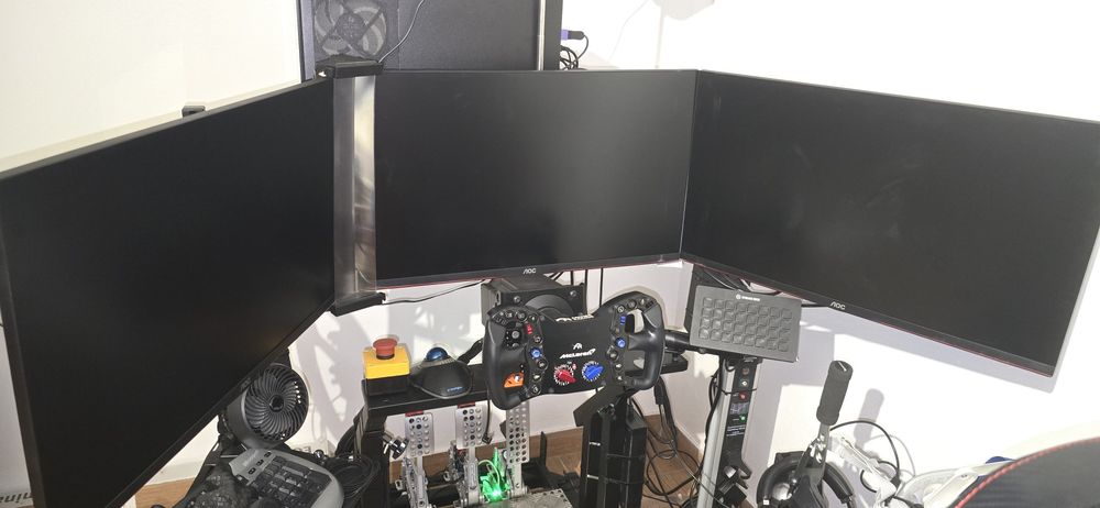 Troca 3 monitores de 27 polegadas AOC 27G2U/BK 144hz 1080p