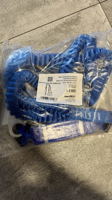 Protekt Amortyzator bezpieczeństwa z podwójną linką elastyczną