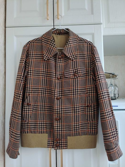 Вінтажна вовняна куртка