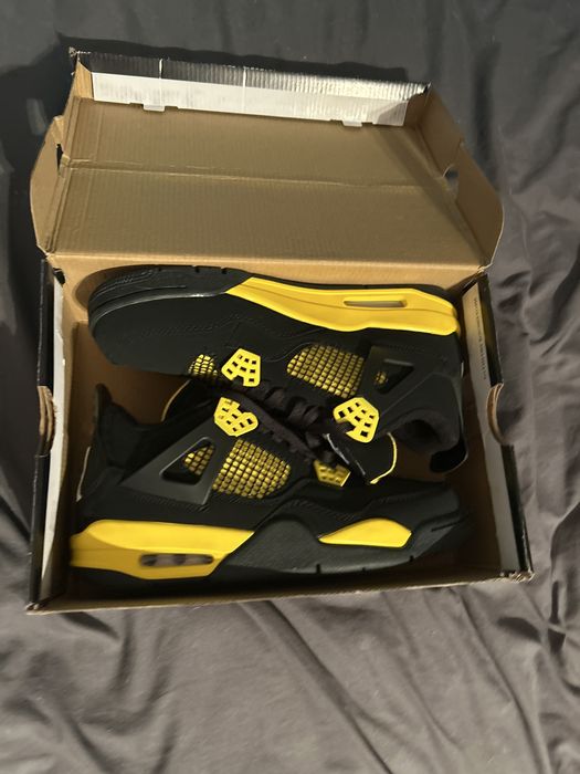Buty Air Jordan 4 Black Thunder
