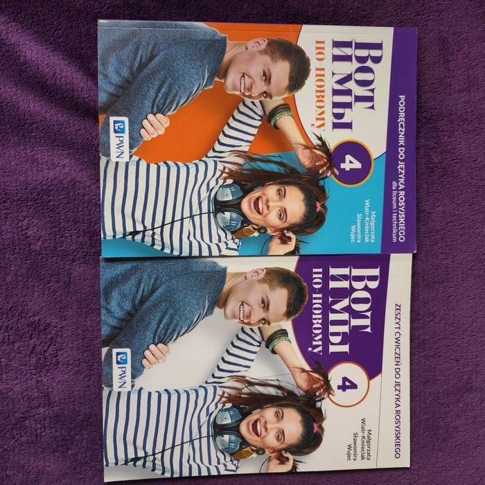 Zestaw ćwiczeń plus podręcznik do języka rosyjskiego 4