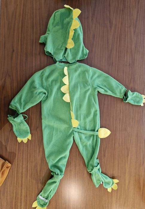 Fato crocodilo_carnaval_halloween