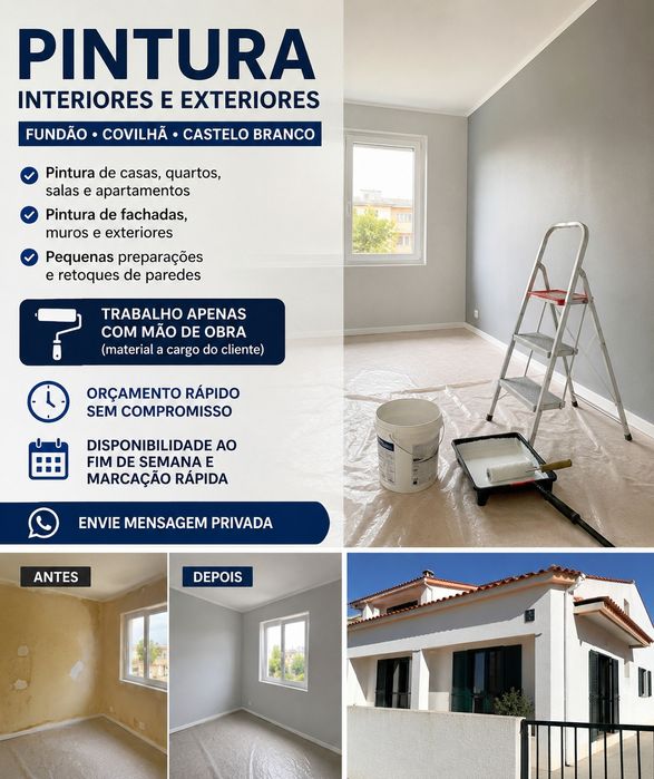 Pinturas Covilhã, fundão e castelo branco