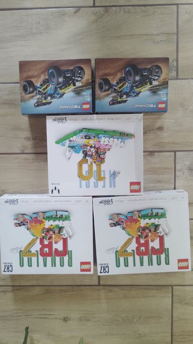 Nowe klocki LEGO 5 opakowań