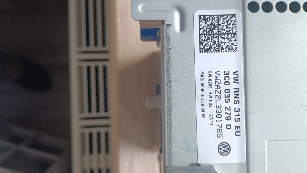 Radio Nawigacja rns 315 MP3 Karta SD