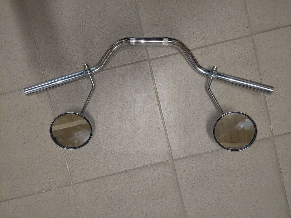 Nowy zestaw naprawczy kierownica+lusterka rama simson s51 s50 s53 PL