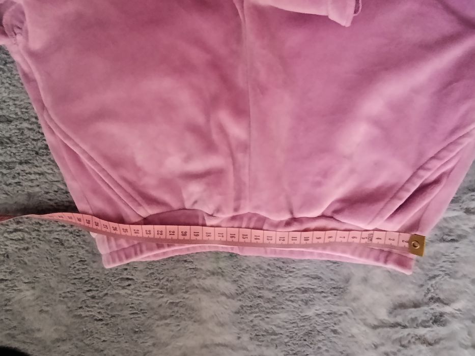 Welurowe szorty dla dziewczynki 128 cm