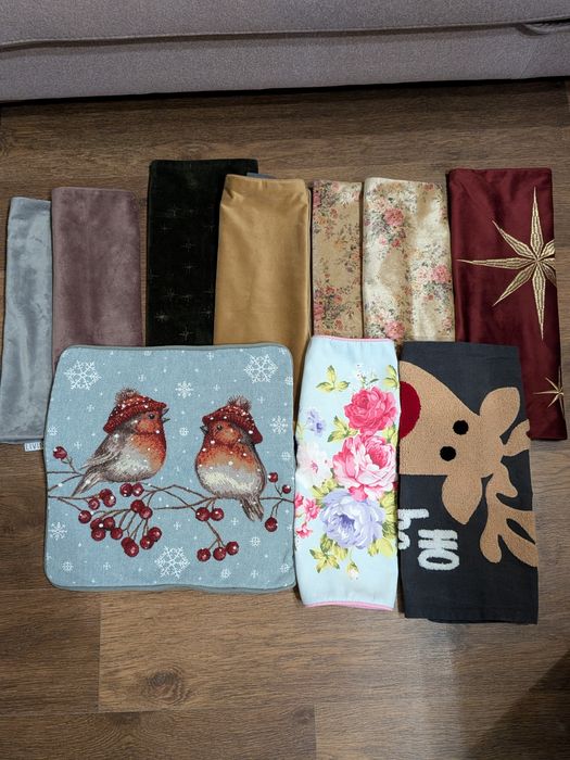 Ціна за 10 штук.Декоративні наволочки на  подушки. 10 штук  .