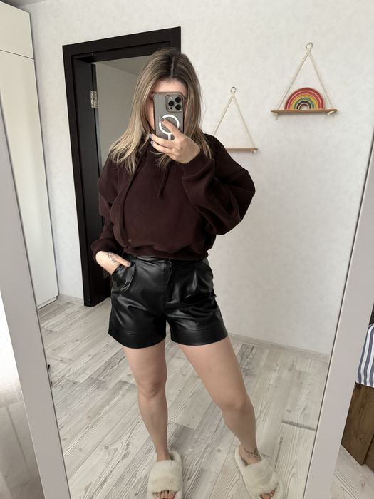 Шорты из кож зам