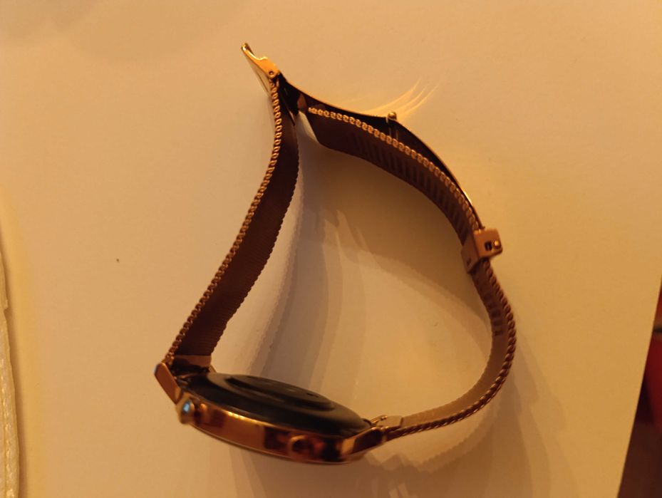 Huawei Watch GT 2 – złoty, komplet, stan idealny