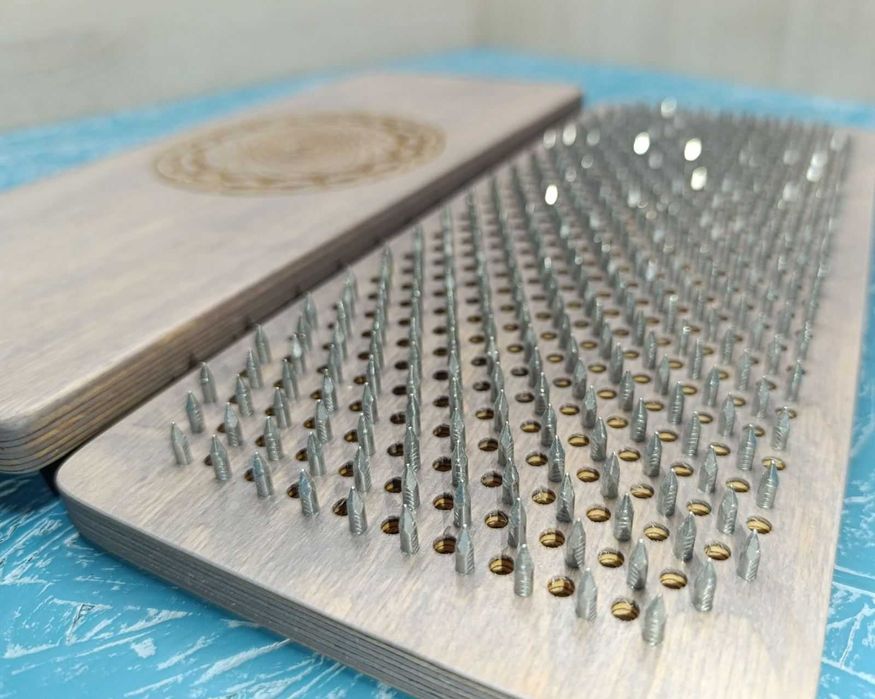 Доска Садху! Уценка. 10мм. Цветок жизни. Йога.