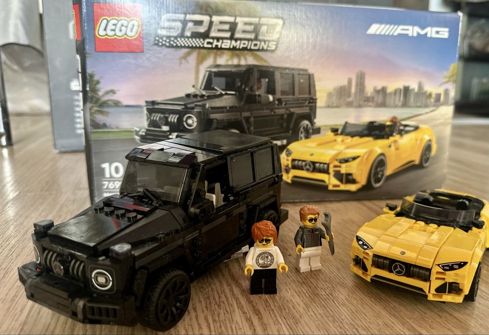 LEGO Speed Champions Mercedes-AMG G 63 і Mercedes-AMG SL 63 (76924)