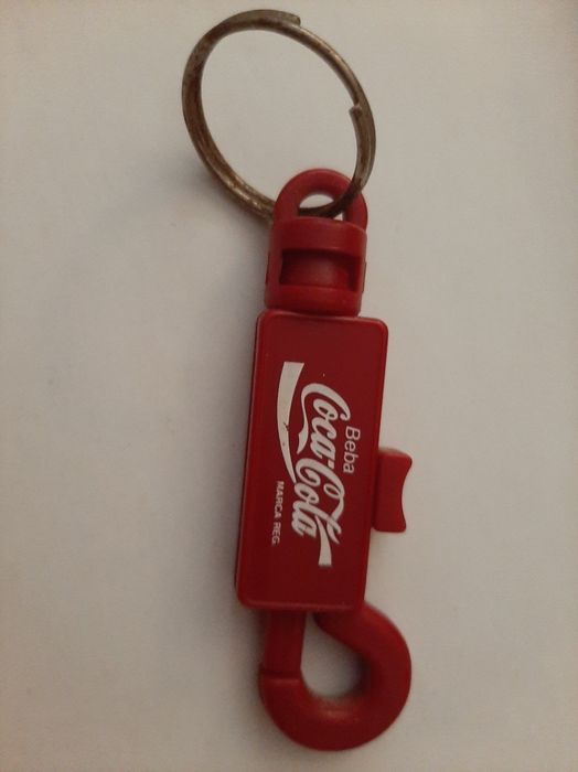 Porta-chaves Mosquetão Coca Cola