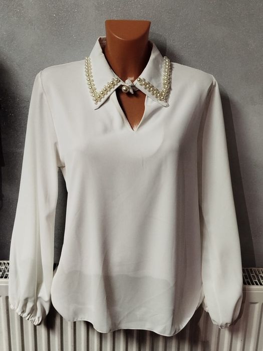 Koszula elegancka z kołnierzykiem