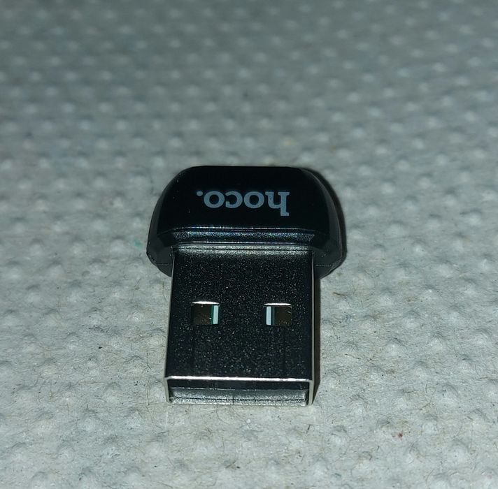 Компактний Bluetooth-адаптер Hoco USB (новий)