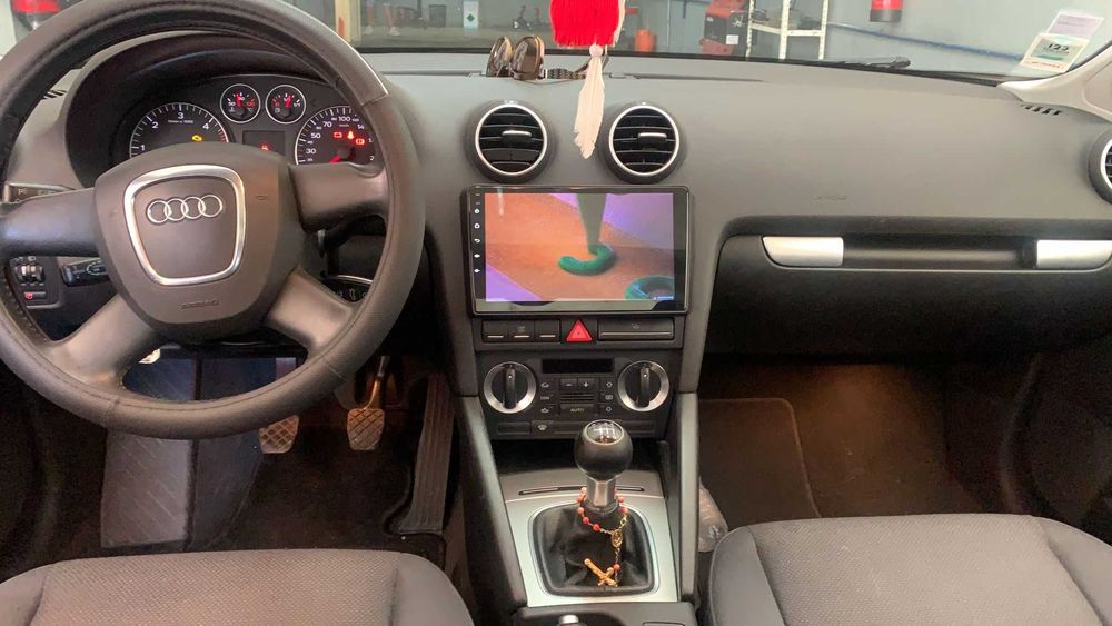Auto Rádio GPS | 9 ou 7 Polegadas | AUDI A3 ou A4 | ANDROID 15 • Bluetooth • USB • APPS • WIFI | CARPLAY • ANDROID AUTO